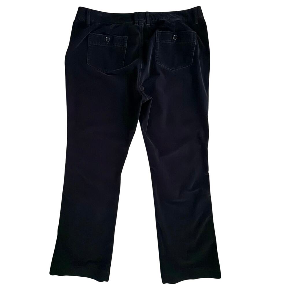 Eddie Bauer Corduroy Bootcut Pants Womens Size 18 Tall Work Dark Academia Casual - Picture 6 of 15